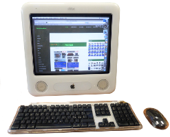 Apple eMac ATI G4 (2003) (ORD.0099.P/Funciona/Ebay/30-10-2019)