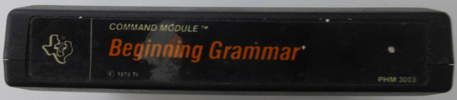 BEGINNING GRAMMAR (Texas Instruments)(1979)