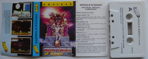 GHOULS N’GHOSTS (Amstrad CPC)(1989)