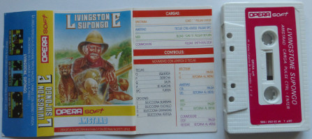 LIVINGTSON SUPONGO (Amstrad CPC)(1986)
