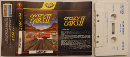 CRAZY CARS II (Amstrad CPC)(1989)