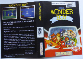 WONDER BOY (Amstrad CPC)(1987)