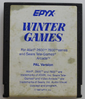 WINTER GAMES (Atari 2600)(1987)