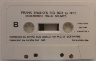 FRANK BRUNO’S BIG BOX: BOXING/AIRWOLF (Spectrum)(1989)