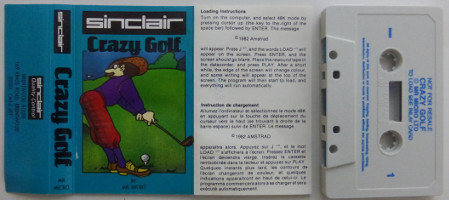 CRAZY GOLF (Spectrum)(1982)