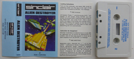 ALIEN DESTROYER (Spectrum)(1982)