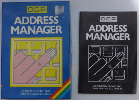 ADDRESS MANAGER (Spectrum)(1983)